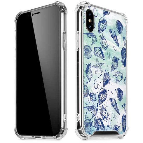 Sea Shell Variety iPhone XS Max Clear Case